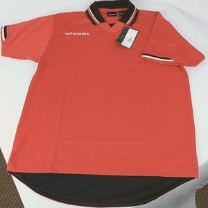 Diadora Athletic Jersey Short Sleeve  90's Style